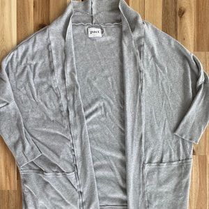 Pact Airplane Cardigan - Gray - S/M